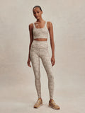 FreeSoft Cori Bra - Ivory Abstract Feather