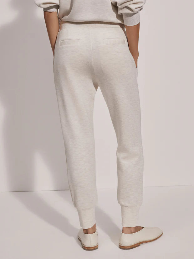 The Slim Cuff Pant 27.5 - Ivory Marl