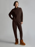 Cavendish Rollneck Knit - Coffee Bean