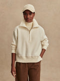 Roselle Half Zip Fleece - Egret