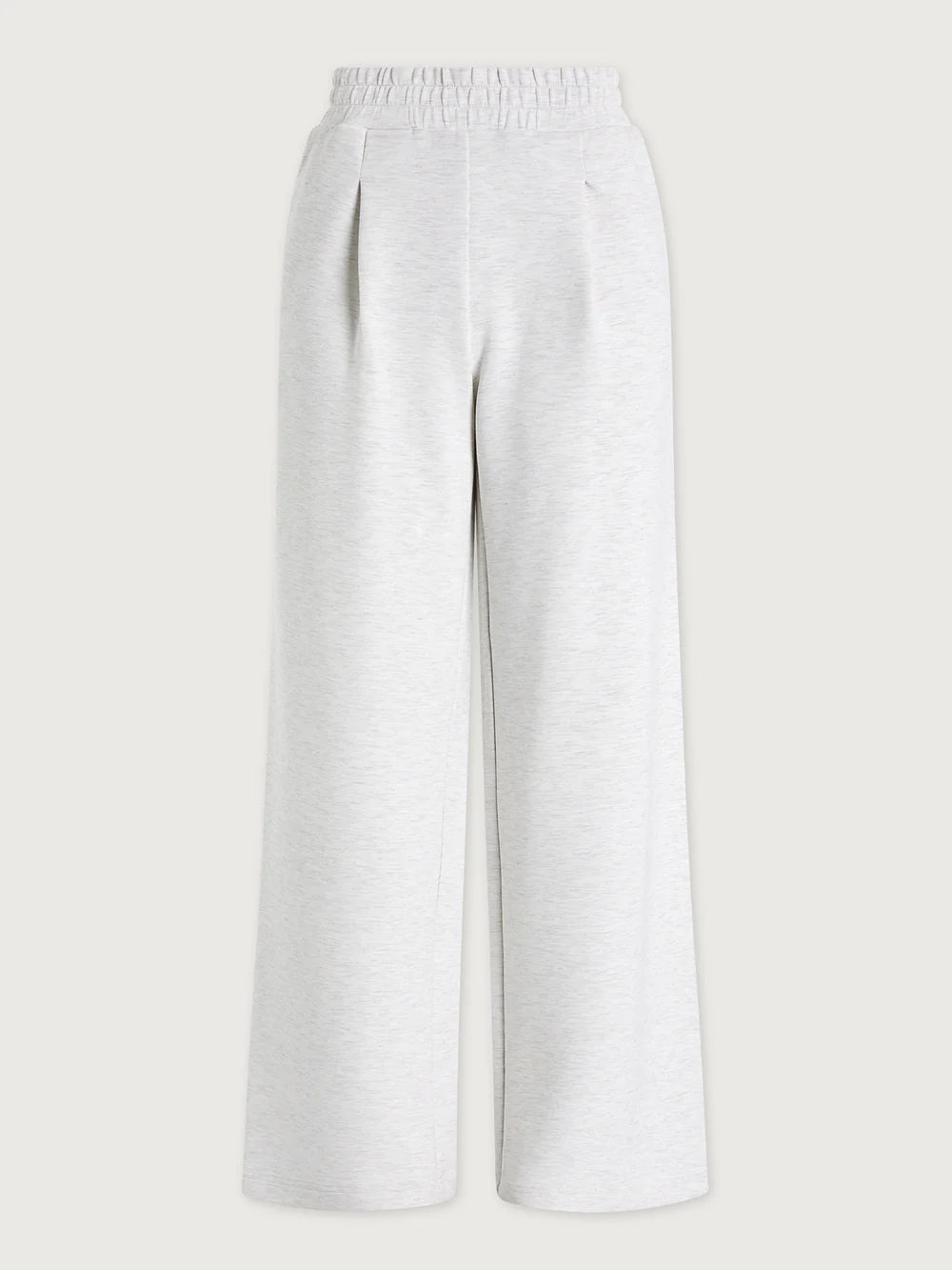 The Extra Wide Leg Pant - Ivory Marl