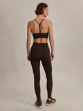 Assure High Rise Legging - Coffee Bean