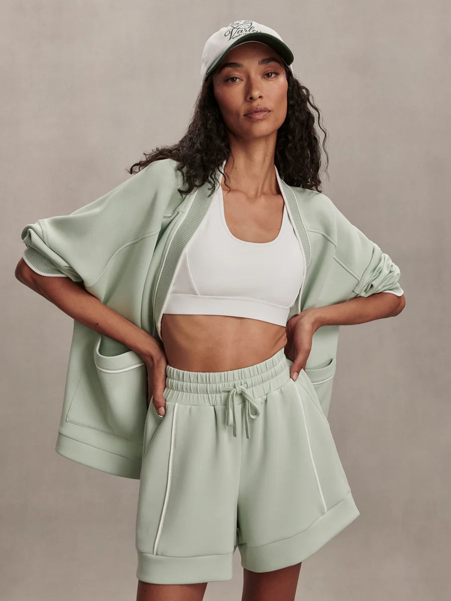 Barnes High-Rise Short - Aqua Foam