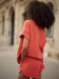 Ritchie Short Sleeve - Summer Fig
