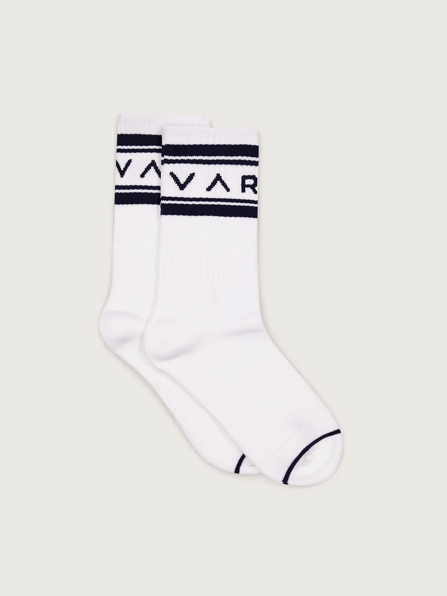 Astley Active Sock - White/Blue Nights