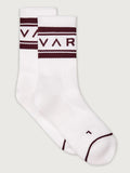 Astley Active Sock - White/Port