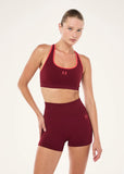 Adaptation Seamless Sports Bra - Cabernet/Strawberry