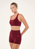 Adaptation Seamless Sports Bra - Cabernet/Strawberry