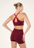 Adaptation Seamless Sports Bra - Cabernet/Strawberry