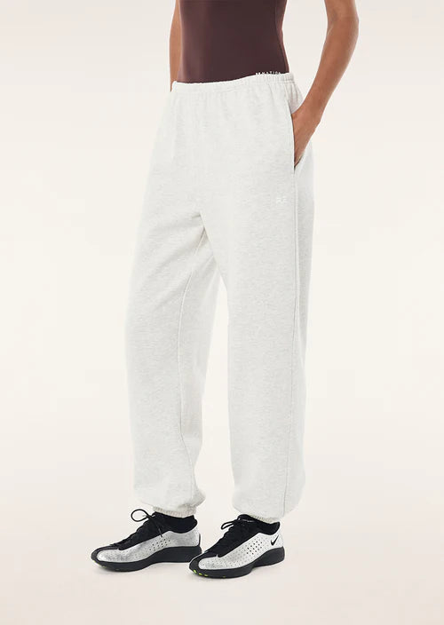 Adventure Cuffed Trackpant - Snow Marle