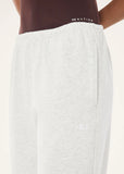 Adventure Cuffed Trackpant - Snow Marle