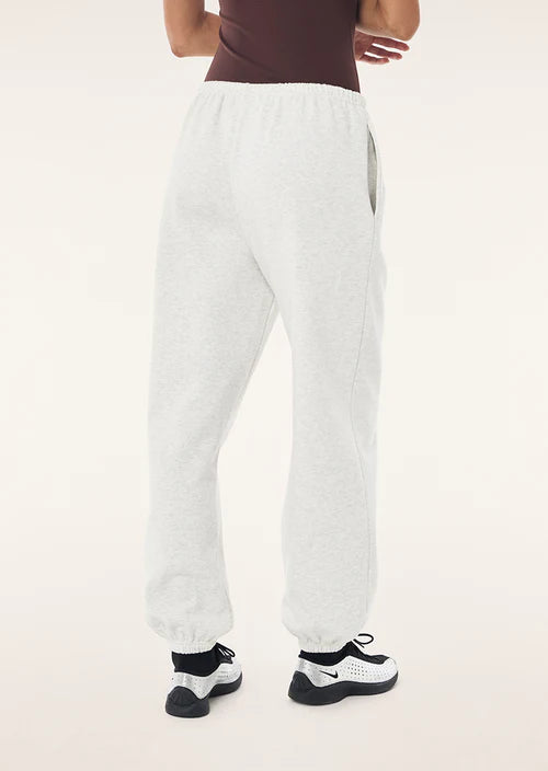 Adventure Cuffed Trackpant - Snow Marle