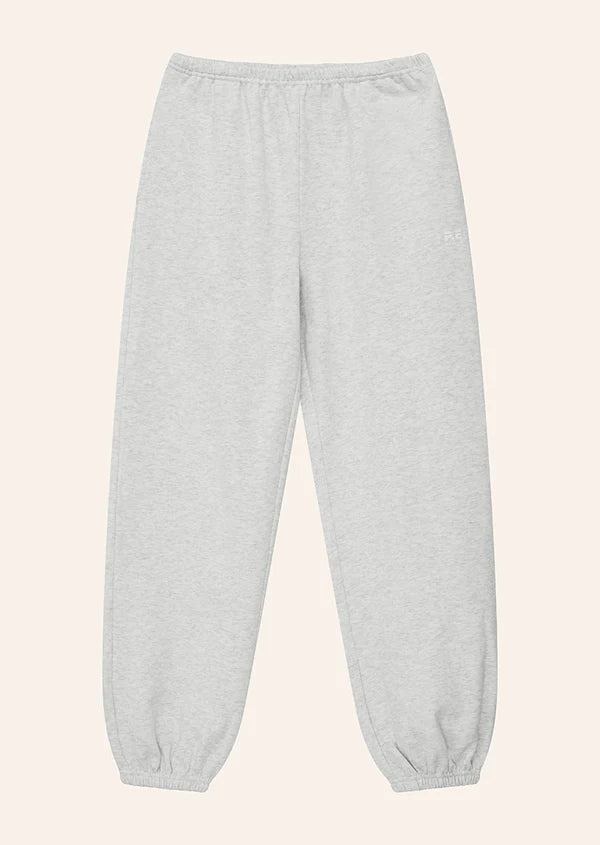 Adventure Cuffed Trackpant - Snow Marle