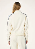 Align Zip Neck Sweat - Whisper White