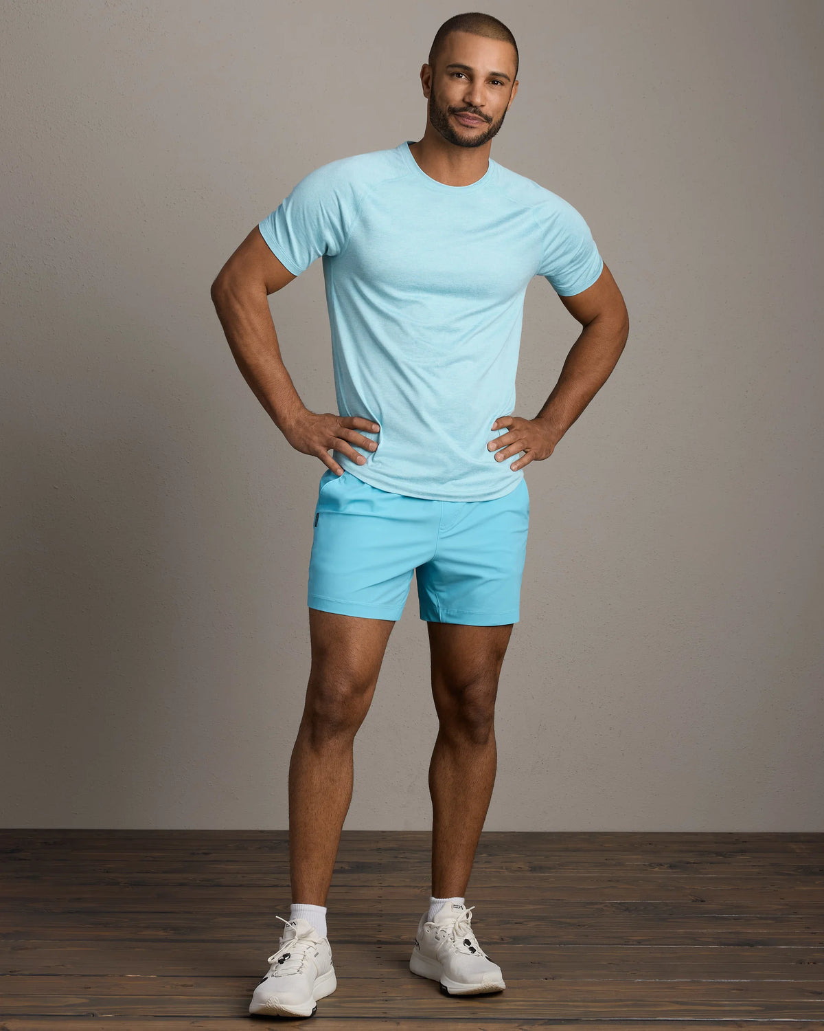 Atmosphere Tee - Belize Blue Heather