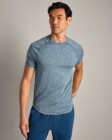 Atmosphere Tee - Cape Blue Heather