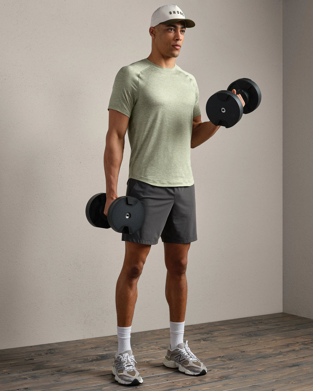 Atmosphere Tee - Dusty Sage Heather