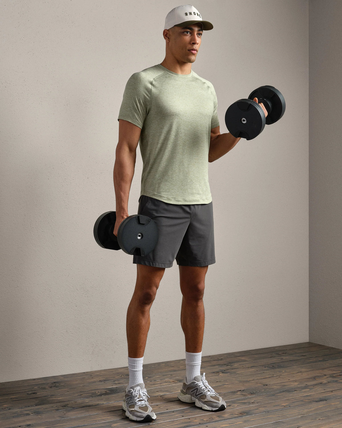 Atmosphere Tee - Dusty Sage Heather