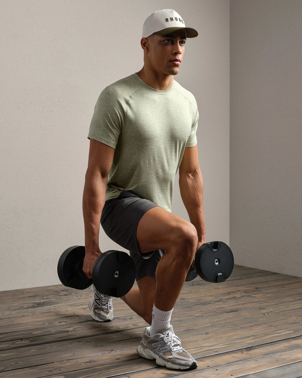 Atmosphere Tee - Dusty Sage Heather