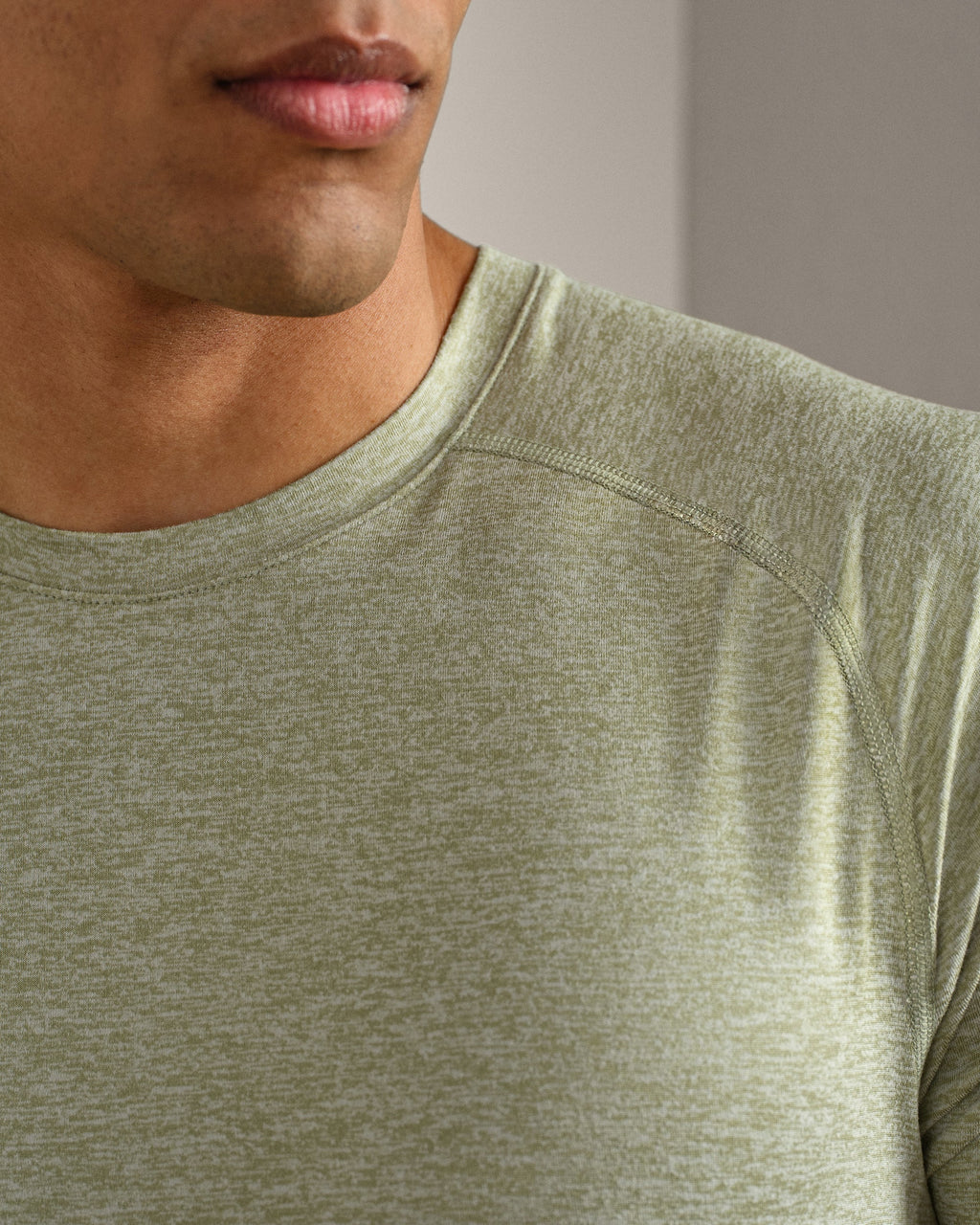Atmosphere Tee - Dusty Sage Heather