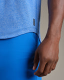 Atmosphere Tee - Electric Blue Heather