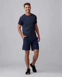 Atmosphere Tee - Heather Navy