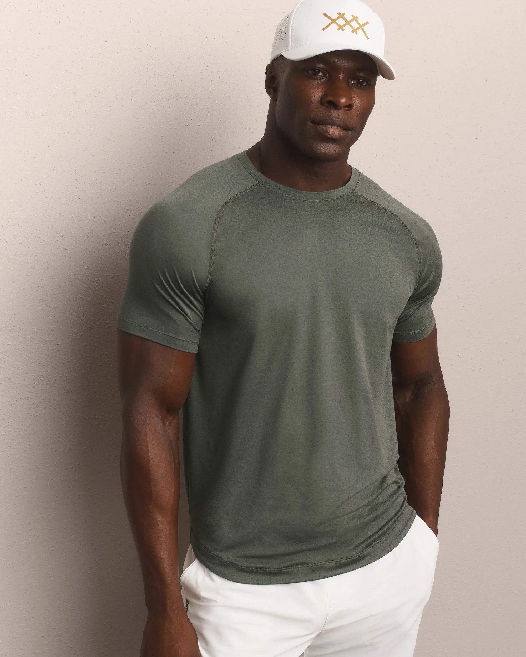 Atmosphere Tee - Olive Shadow