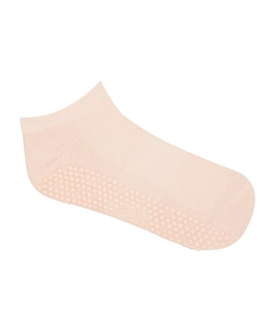 Classic Low Rise Grip Socks - Soft Pink