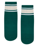 Crew Grip Socks - Emerald Oat Stripe