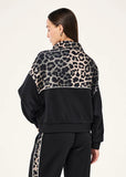Boundless Zip Neck - Leopard