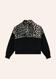 Boundless Zip Neck - Leopard