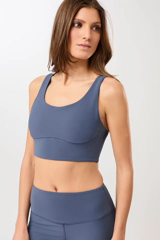 Racer Bra - Eclipse Blue