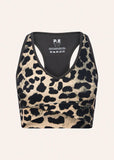 Vita Sports Bra - Leopard/Smokestone