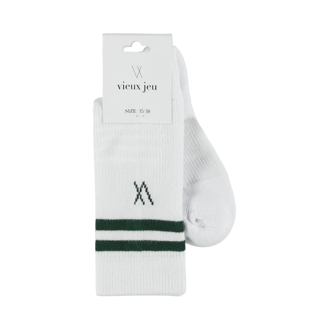 Bo Socks - White/Green
