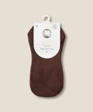 Classic Low Rise Grip Socks - Espresso