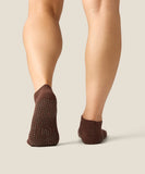 Classic Low Rise Grip Socks - Espresso