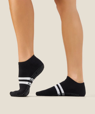 Classic Low Rise Grip Socks - Sporty Stripe Black