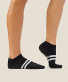 Classic Low Rise Grip Socks - Sporty Stripe Black