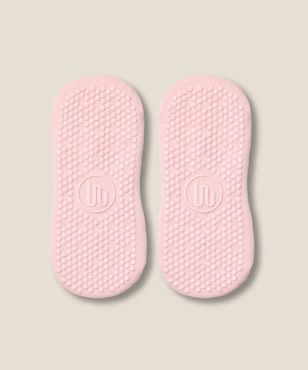 Classic Low Rise Grip Socks - Sweet Pink