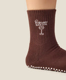 Crew Grip Socks - Espresso Martini