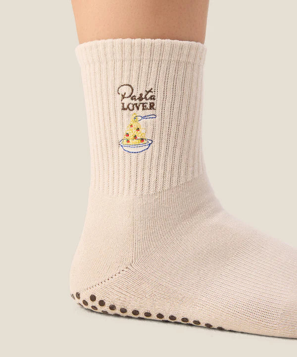 Crew Grip Socks - Pasta Lover