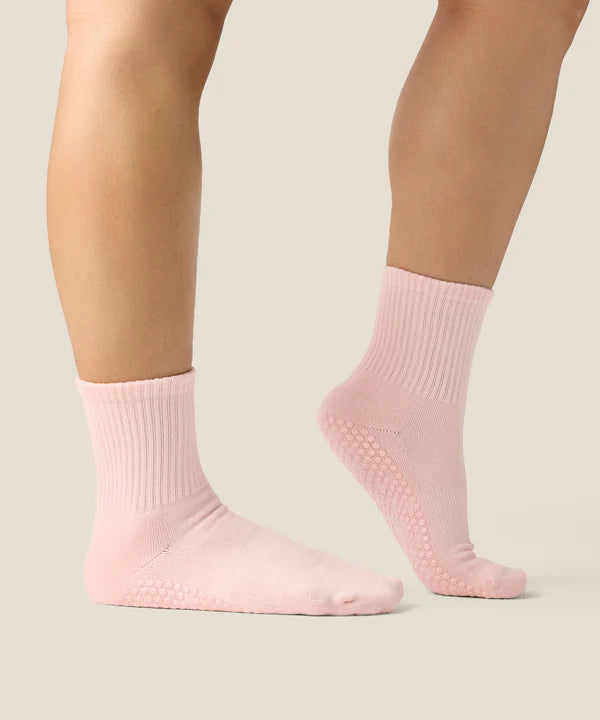 Crew Grip Socks - Sweet Pink