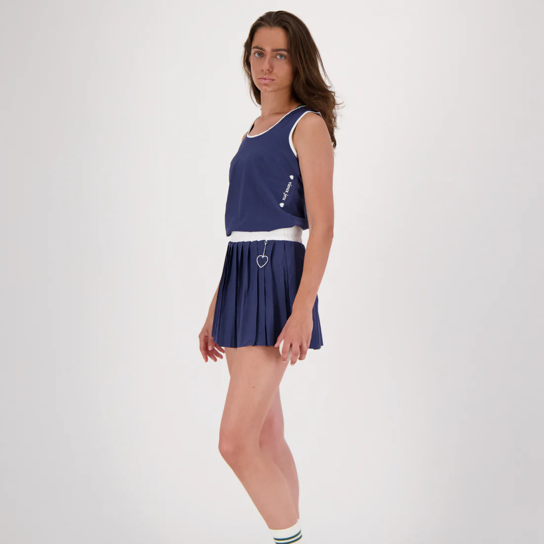 Celi Top - Dress Blue
