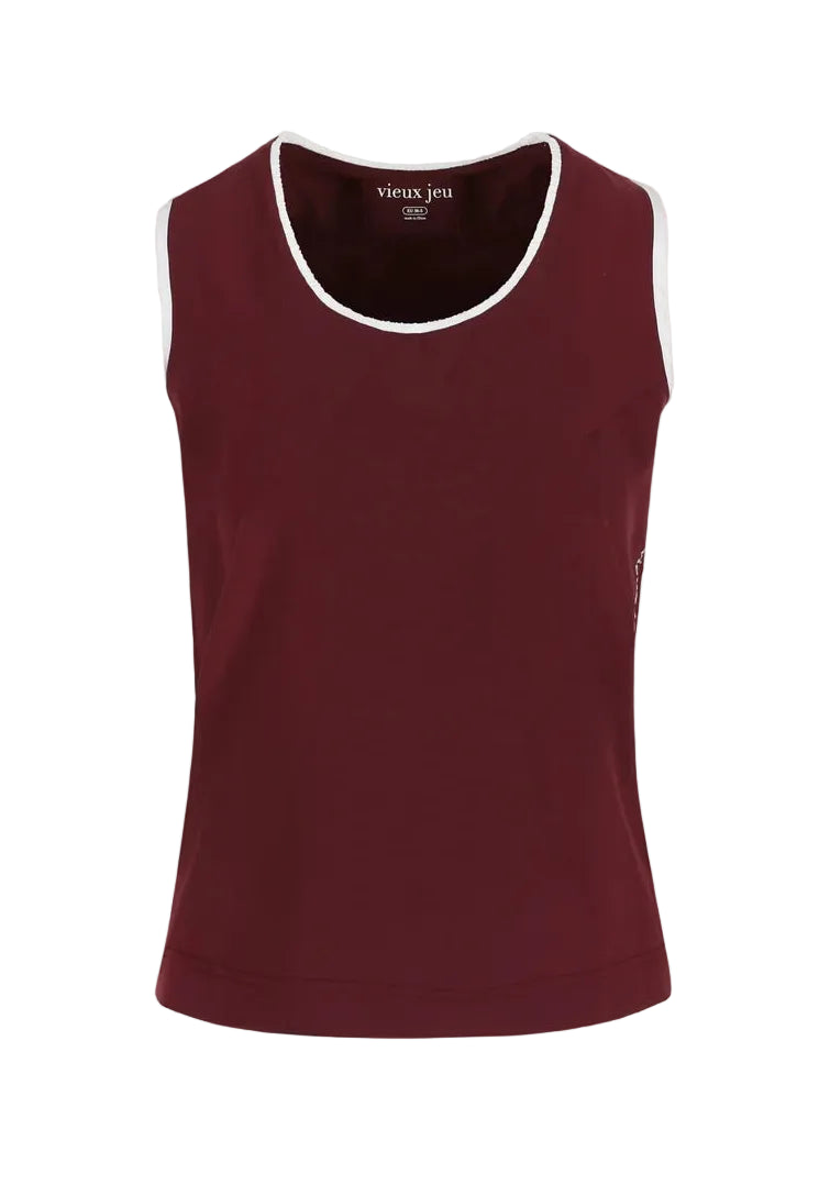 Celi Top - Burgundy