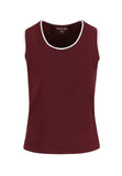 Celi Top - Burgundy