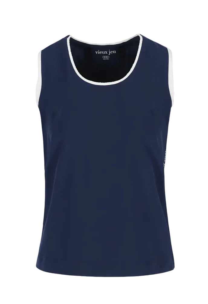 Celi Top - Dress Blue