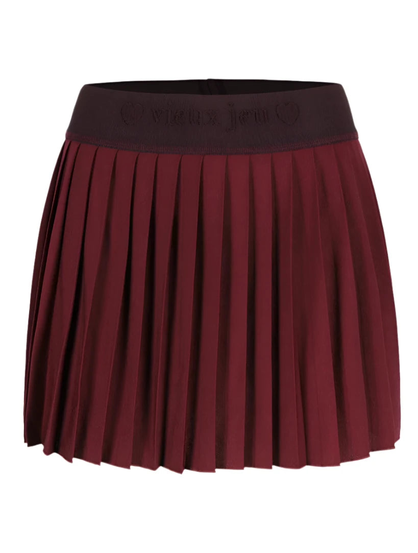 Chantal Skirt Heart - Burgundy