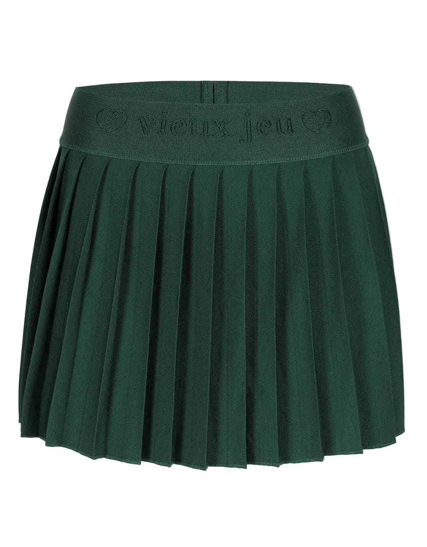 Chantal Skirt Heart - Dark Green