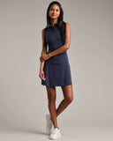 Course to Court Skort - Navy Blue