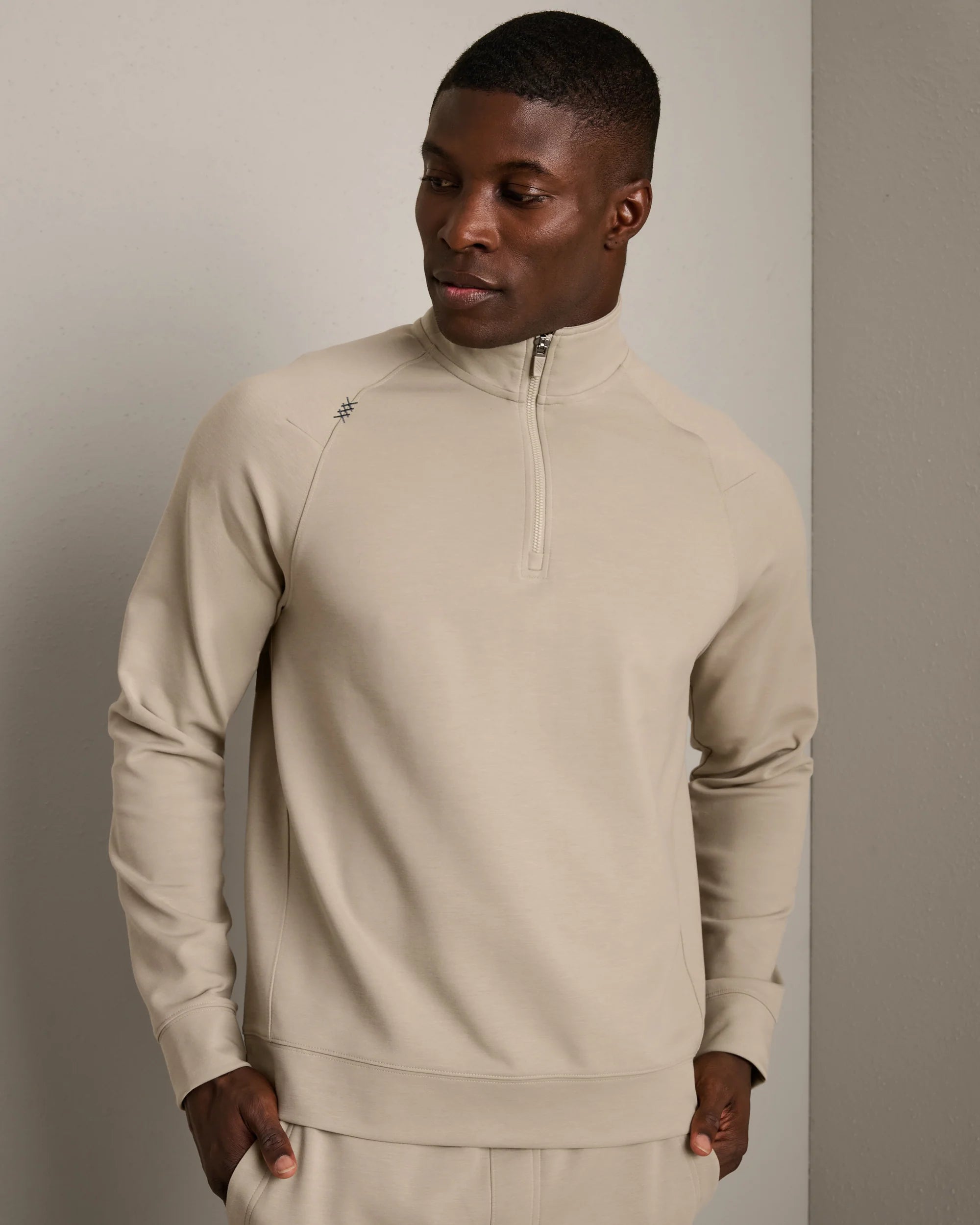 Dreamstate 1/4 Zip - London Fog